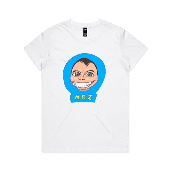 Maz/Blue Women's T-Shirt Thumbnail